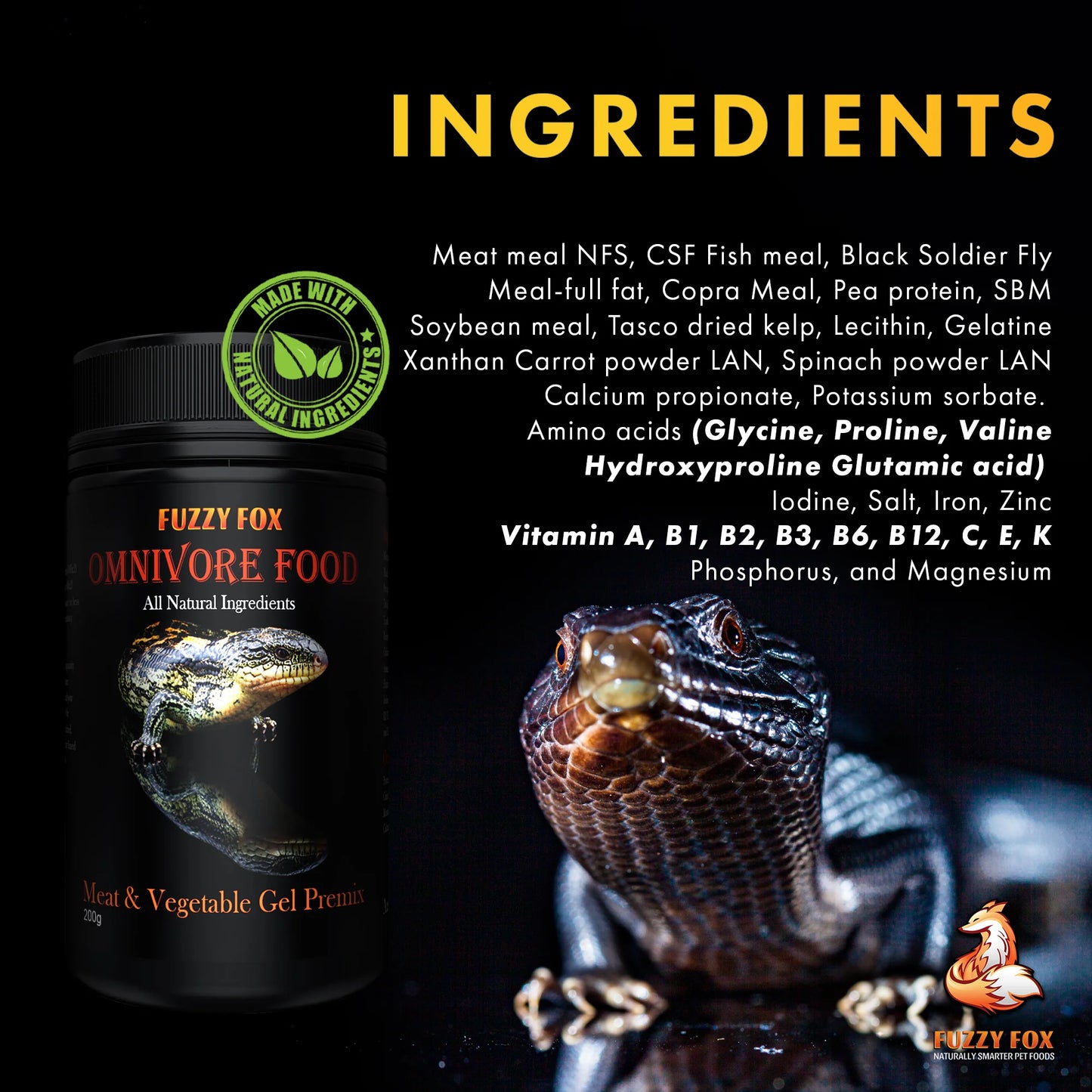 Fuzzy Fox Omnivore Mix