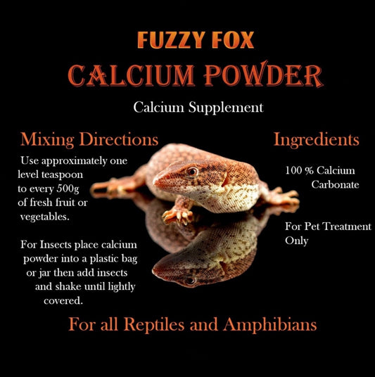 Fuzzy Fox Calcium Powder