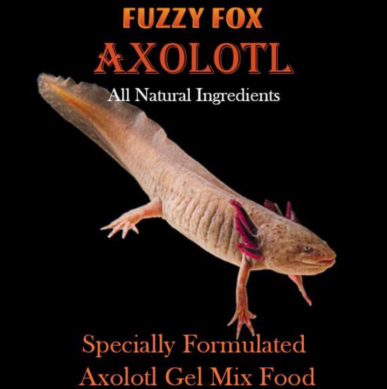 Fuzzy Fox Axolotl