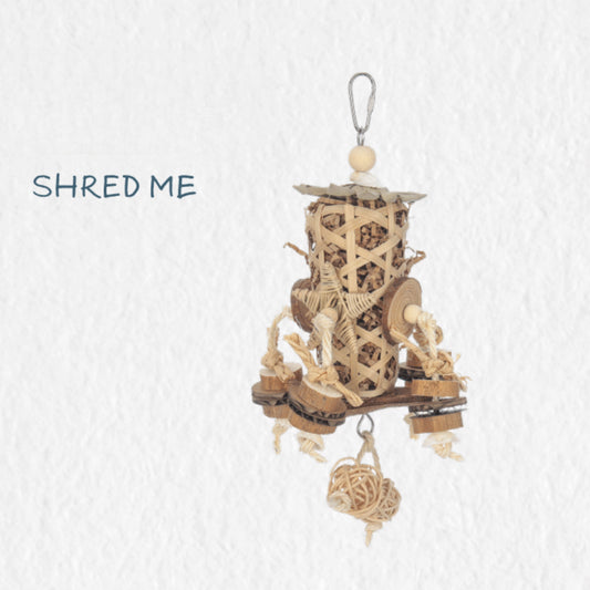 Avian Care Naturals Bird Toy Shred Me