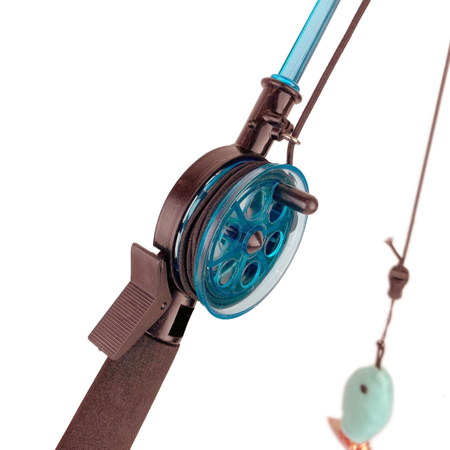 Cattitude Workout Fishing Rod Wand Cat Toy