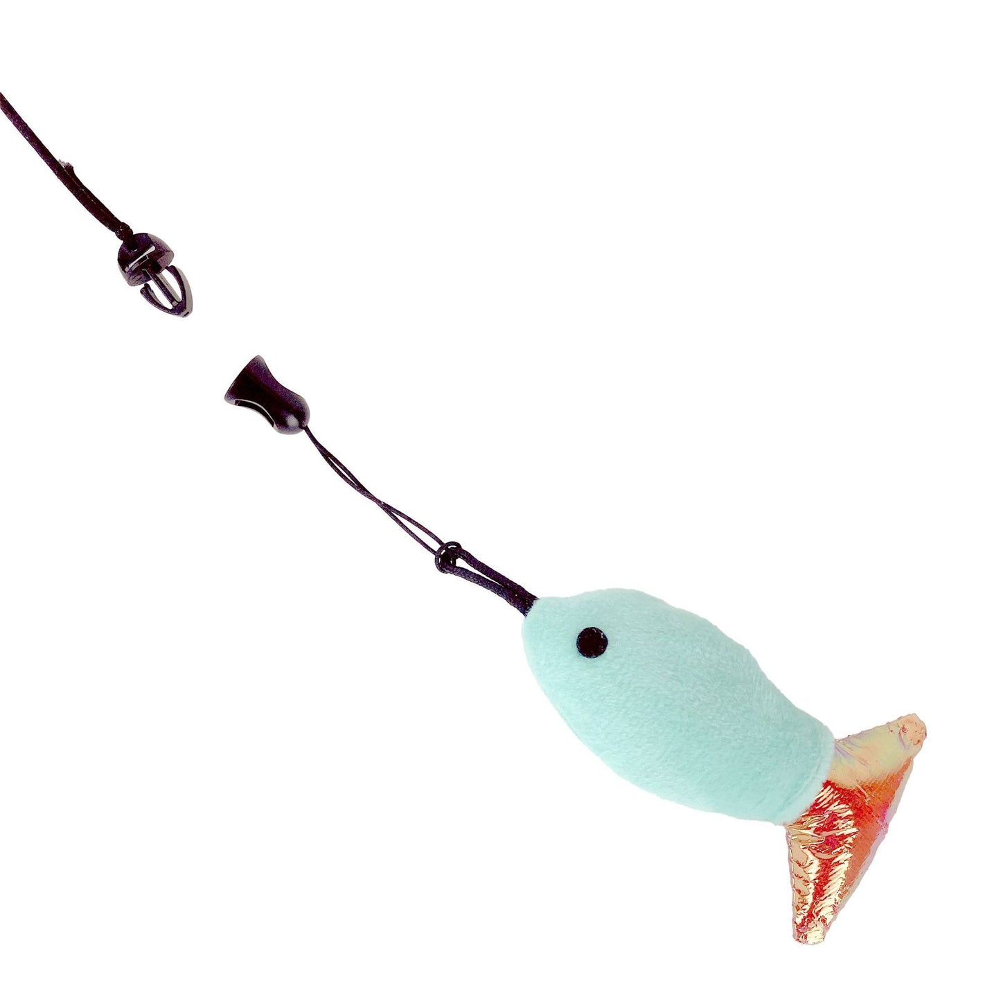 Cattitude Workout Fishing Rod Wand Cat Toy