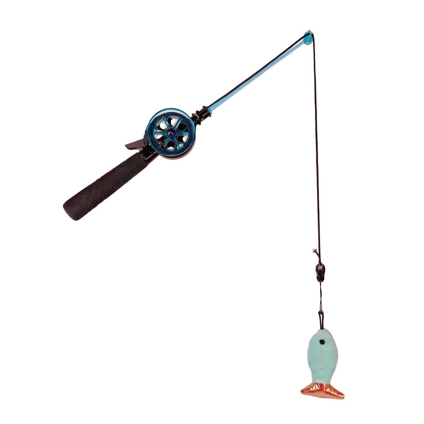 Cattitude Workout Fishing Rod Wand Cat Toy