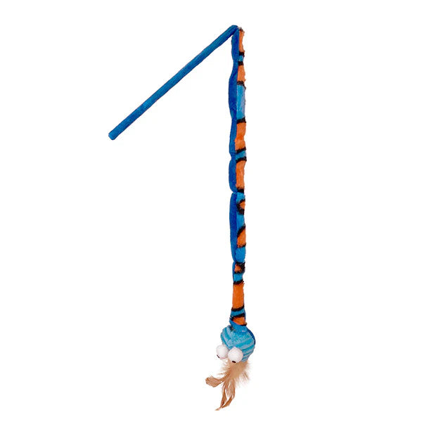 Cattitude Whisker Workout  Simon Snake Cat Toy Wand