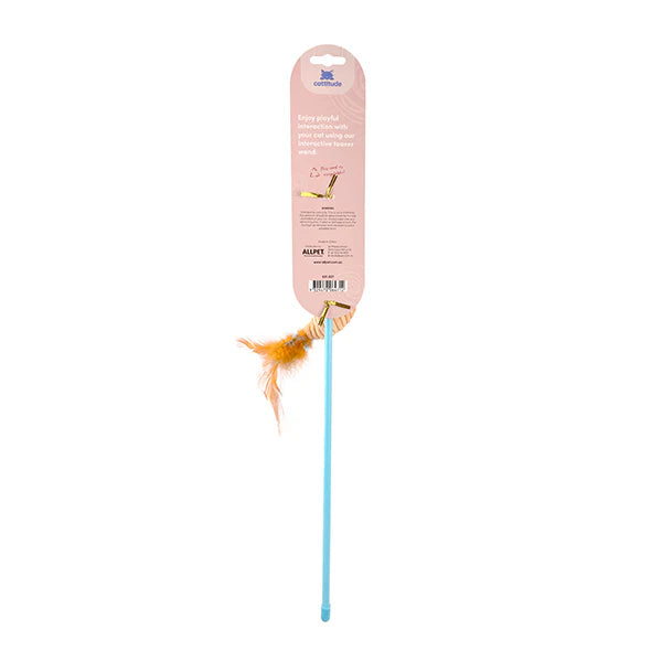 Cattitude Whisker Workout Tweety Bird Cat Toy Wand